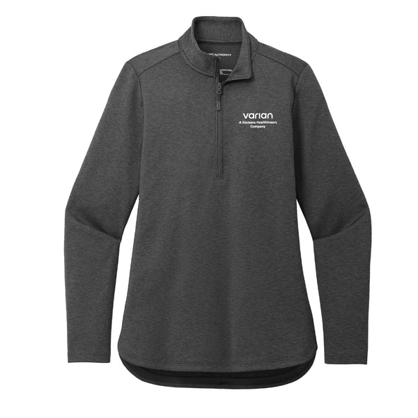 Ladies C-Free Double Knit 1/4 Zip Pullover