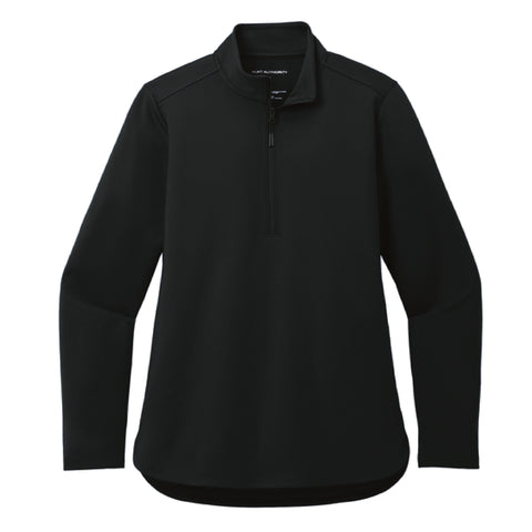 Ladies C-Free Double Knit 1/4 Zip Pullover