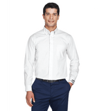 Men's Solid Broadcloth Dress Shirt